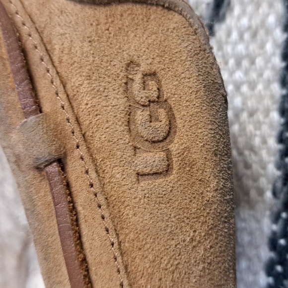 UGG LEATHER LOAFER IN TAN - Picture 9 of 11